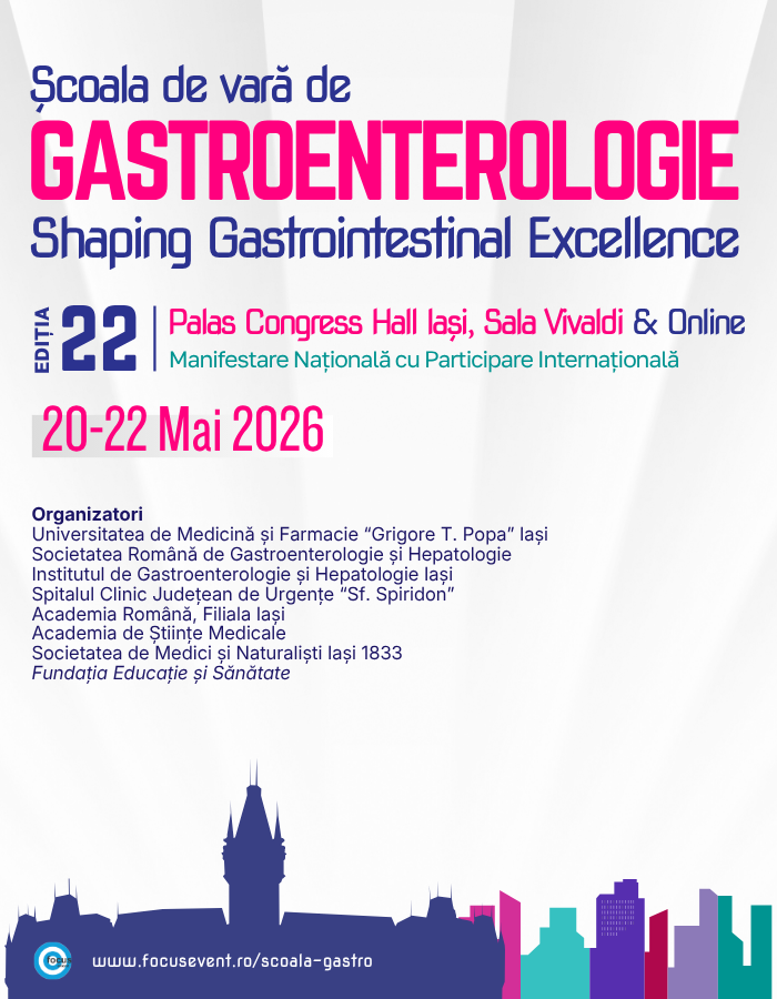 Școala de Vară de Gastroenterologie 2026
