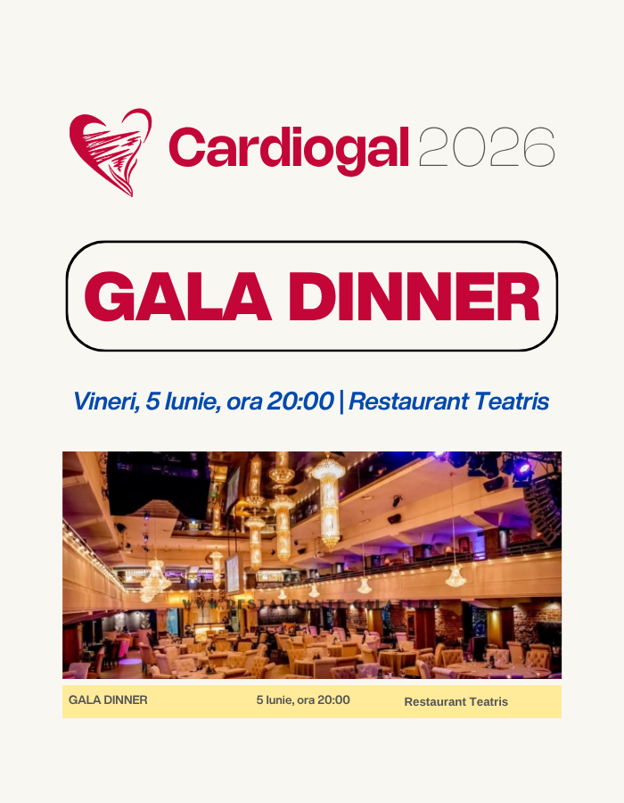 Gala Dinner Cardiogal 2026