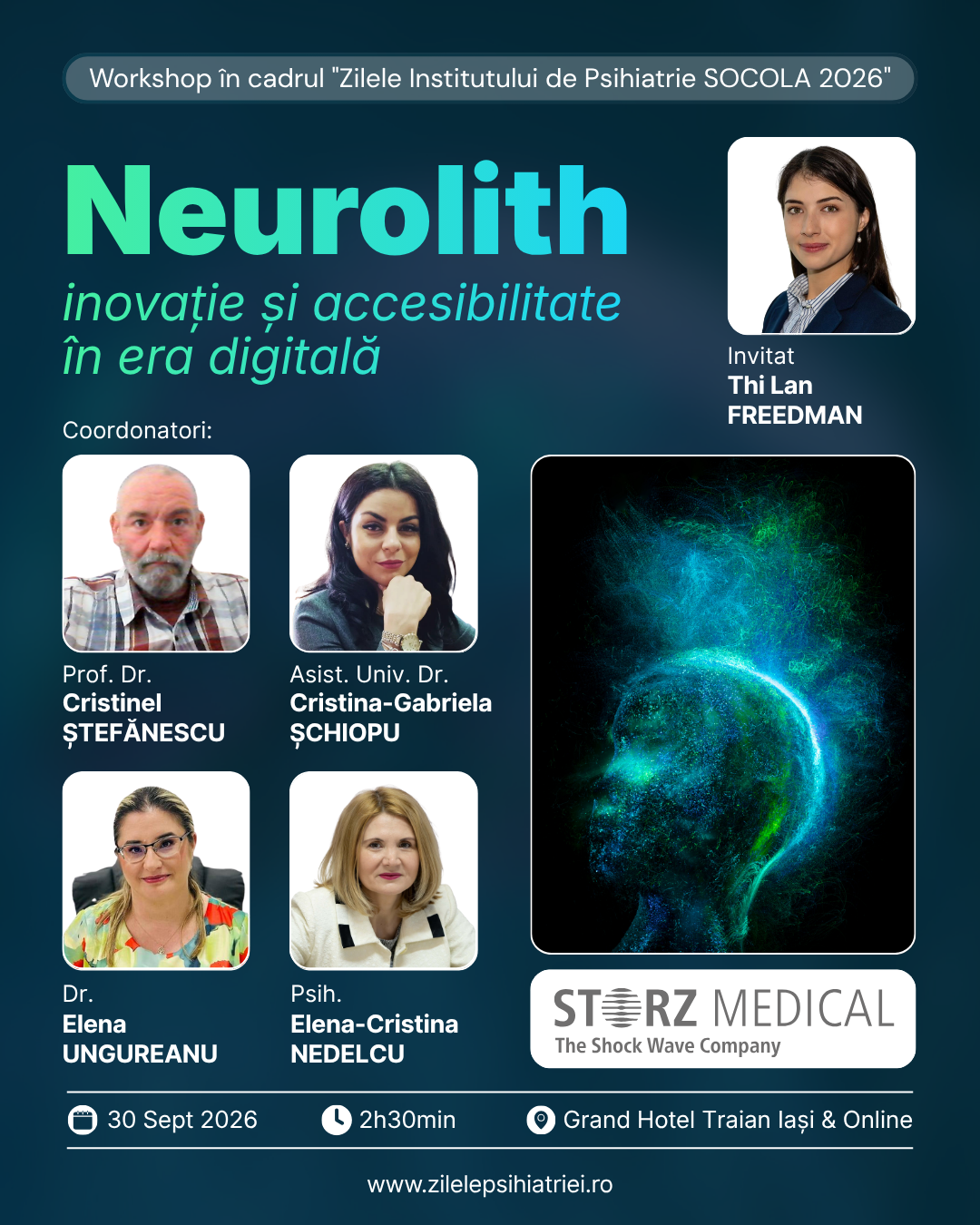 Workshop Neurolith - Zilele Institutului de Psihiatrie Socola Iași