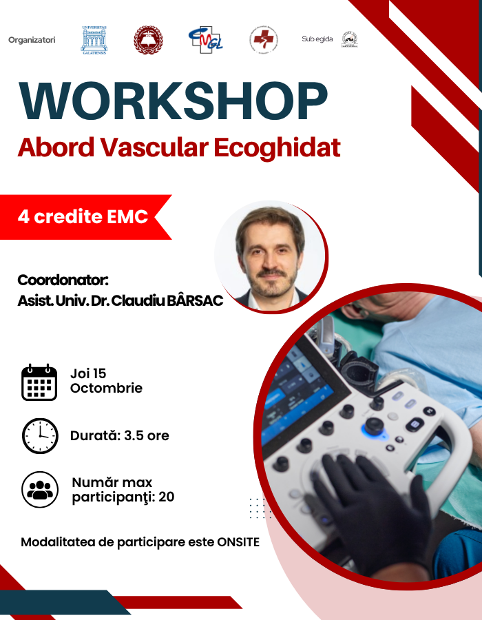 Workshop „Abord Vascular Ecoghidat”
